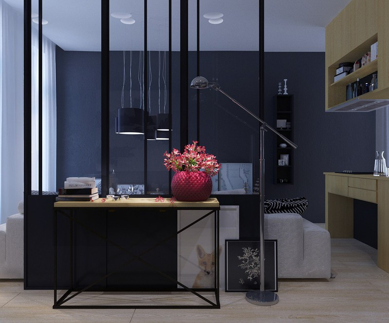 Các khu vực sinh hoạt xoay quanh một nhà bếp màu trầm tối sang trọng. Thiết kế mở mang đến cảm giác kết nối nhiều hơn giữa các thành viên trong nhà. Các khu vực sinh hoạt xoay quanh một nhà bếp màu trầm tối sang trọng. Thiết kế mở mang đến cảm giác kết nối nhiều hơn giữa các thành viên trong nhà.