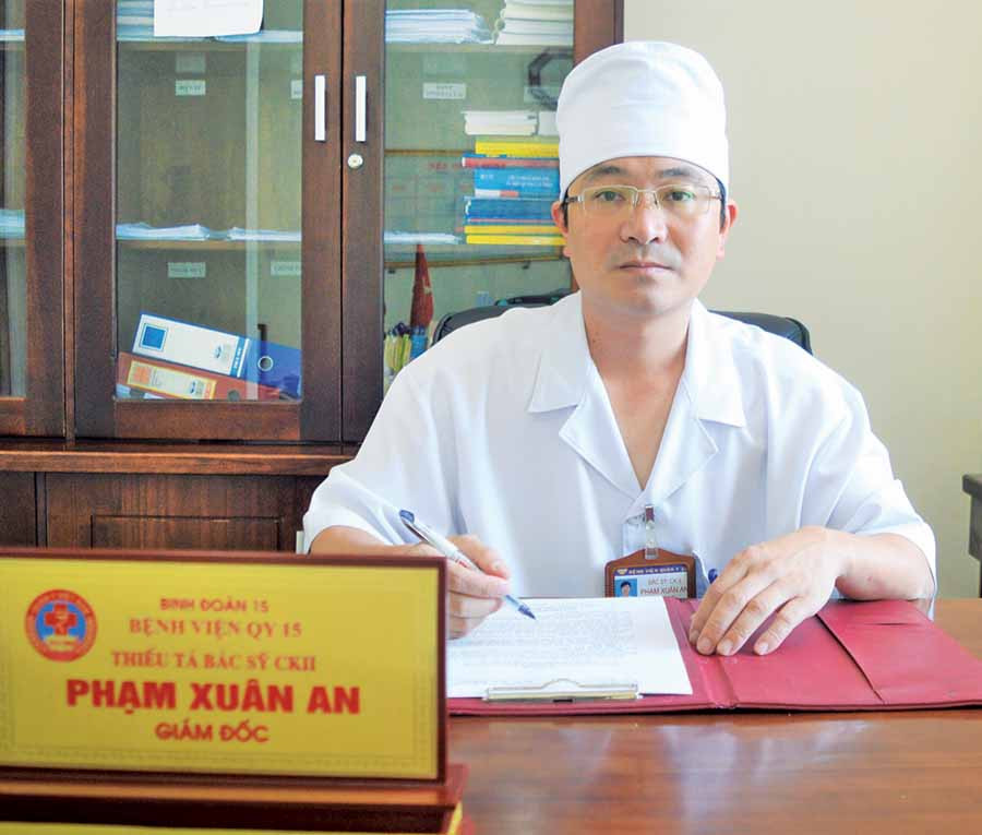  Thiếu tá-Bác sĩ CKII Phạm Xuân An.