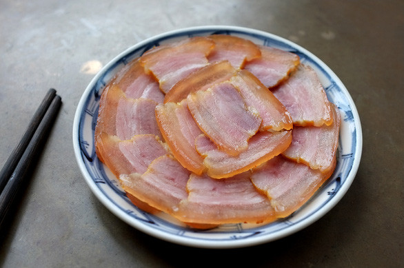  Thịt ngâm nước mắm kiểu miền Trung - Ảnh: CHÁNH NIỆM