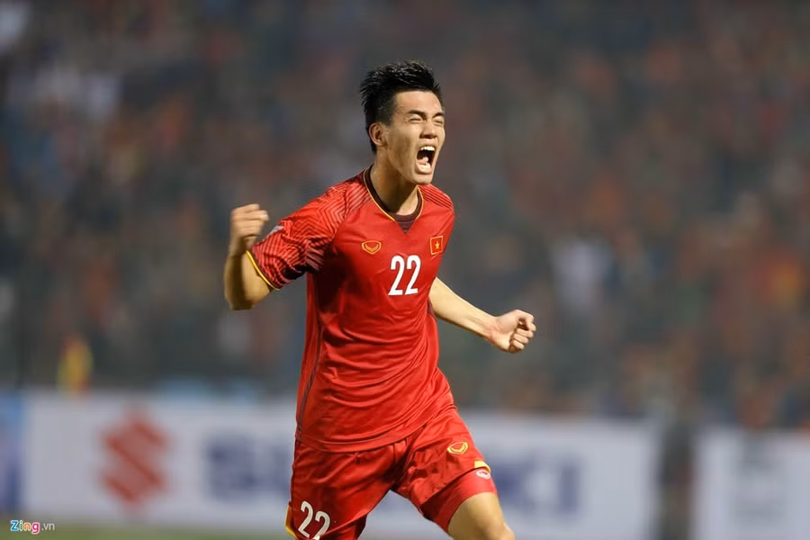  Tiến Linh là niềm hy vọng trên hàng công của U23 Việt Nam trong trận gặp U23 UAE. Ảnh internet