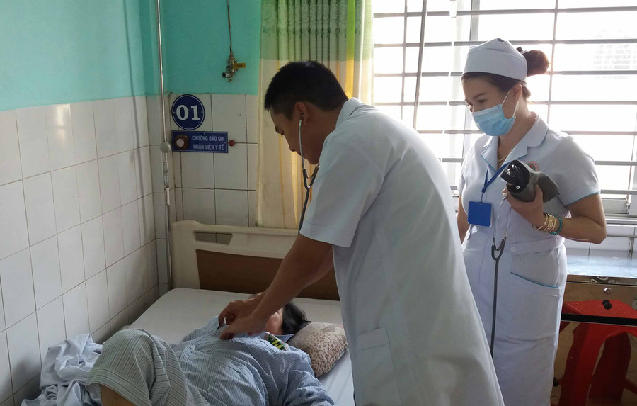 Năm 2019, toàn tỉnh ghi nhận 11.404 ca mắc sốt xuất huyết. Ảnh: Như Nguyện