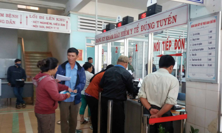 Năm 2019, Gia Lai chi khám chữa bệnh BHYT với số tiền trên 856,8 tỷ đồng. Ảnh: Như Nguyện