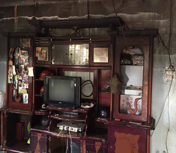Căn nhà nơi xảy ra vụ phóng hỏa khiến 1 người tử vong tại huyện Ia Grai. Ảnh: Văn Ngọc