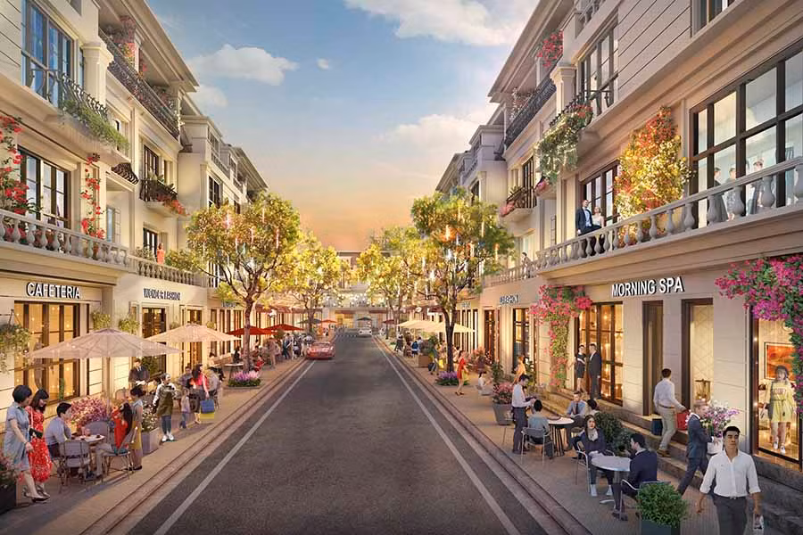 Tổ hợp nhà phố thương mại FLC Hilltop Shophouse.