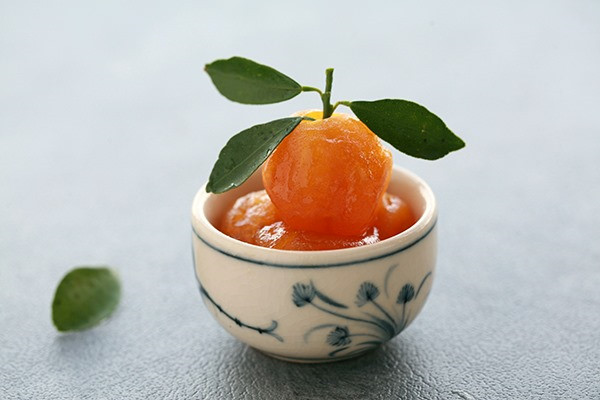  Mứt cam quật tinh tế - Ảnh: Giang Vũ