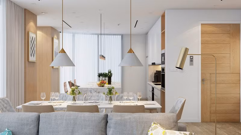 Màu trắng cũng giúp truyền tải sự sạch sẽ và đơn giản.