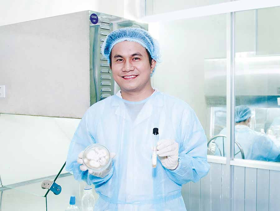 Anh Trần Huy Khoa. Ảnh: V.H Anh Trần Huy Khoa. Ảnh: V.H