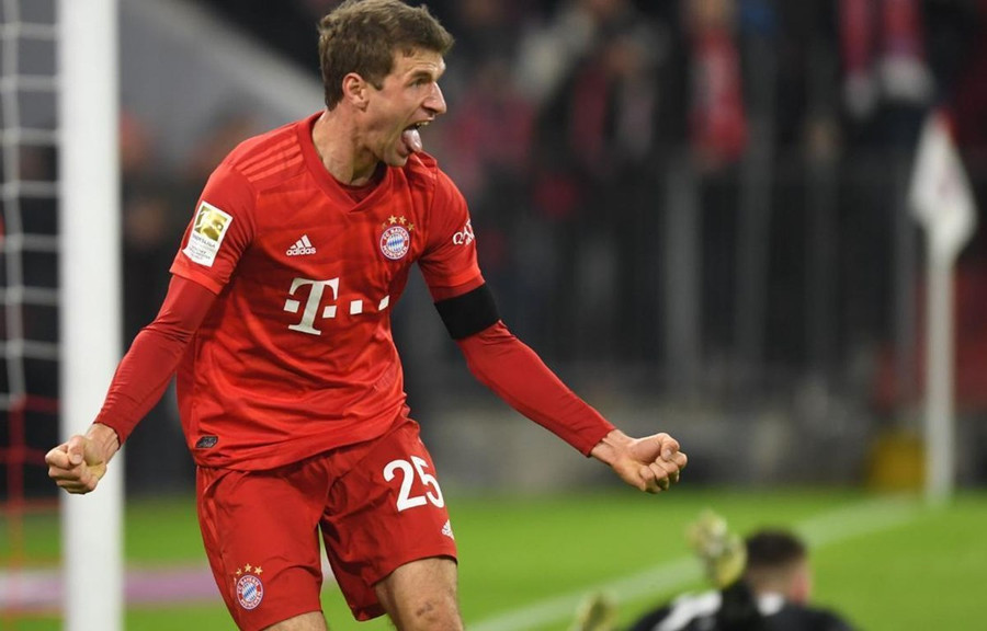 Mueller tiếp tục ghi bàn giúp Bayern chiến thắng. (Nguồn: Ẽn News)