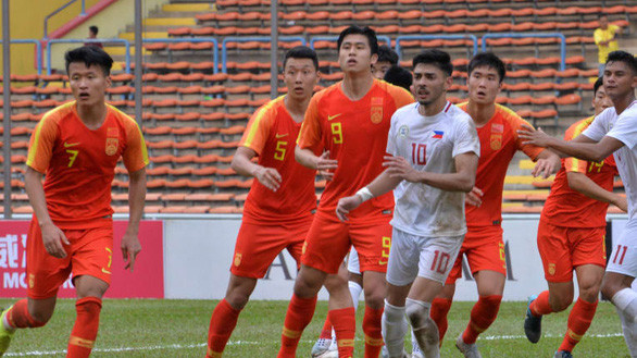 Tiền đạo Zhang Yuning (9) - niềm hi vọng của đội U23 Trung Quốc tại VCK Giải U23 châu Á 2020 - Ảnh: AFC Tiền đạo Zhang Yuning (9) - niềm hi vọng của đội U23 Trung Quốc tại VCK Giải U23 châu Á 2020 - Ảnh: AFC