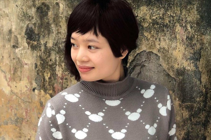 Họa sĩ Nguyễn Thu Hương. Ảnh: Đặng Tú Thư