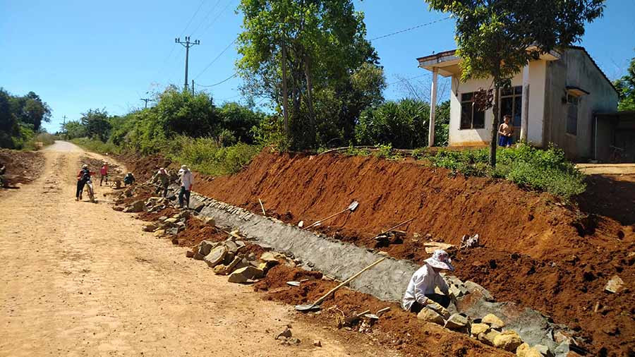  Các công trình xây dựng cơ bản phải có khối lượng nghiệm thu trước 31-12-2019 thì Kho bạc Nhà nước tiếp tục thanh toán trong thời gian chỉnh lý quyết toán kéo dài đến 31-1-2020. Ảnh: S.C 