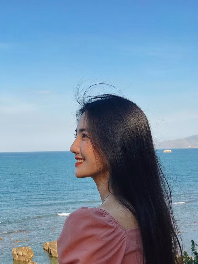 Góc nghiêng xinh đẹp của thiếu nữ An Giang. (Ảnh: NVCC)