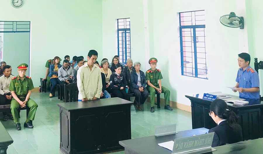 Bị can Lê Văn Tiến. Ảnh: Lan Anh