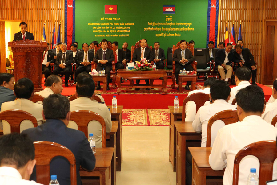  Quang cảnh buổi lễ. Ảnh: Ngọc Sang