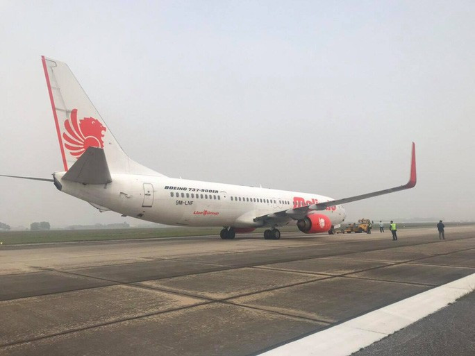 Máy bay B737-900 của hãng hàng không Malindo Air - Malaysia - Ảnh: CTV