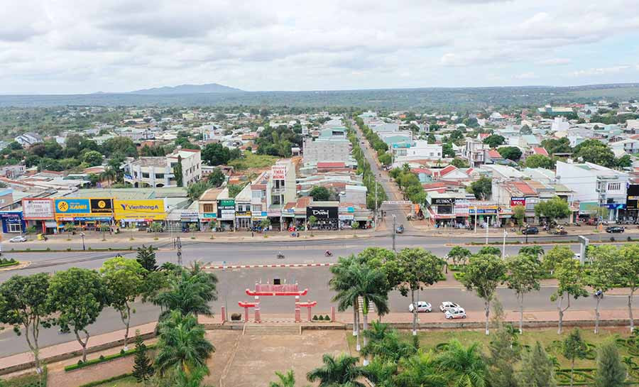 Công viên văn hóa Kpă Klơng là địa điểm tổ chức chợ hoa Xuân và đêm hội Giao thừa. Ảnh: Q.T