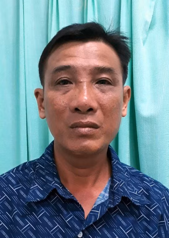 Trần Văn Linh, một trong 17 đối tượng lừa đảo (ảnh Công an cung cấp)
