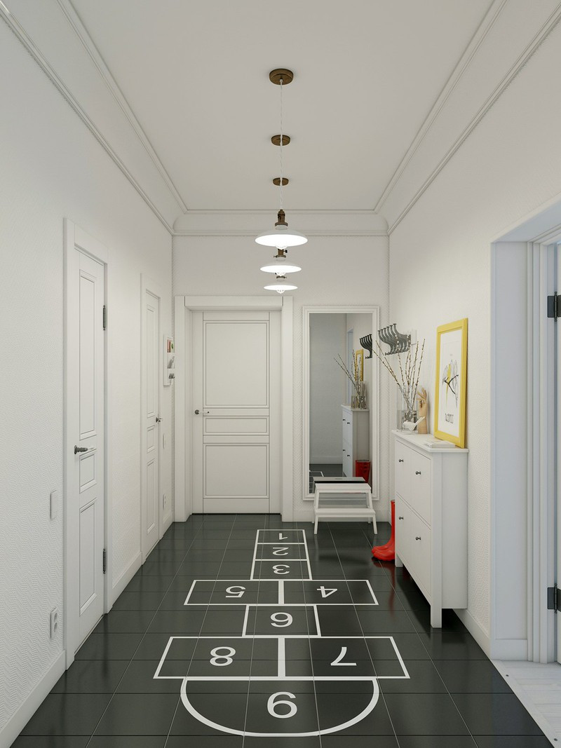 Ấn tượng đầu tiên khi bước vào căn hộ. Ấn tượng đầu tiên khi bước vào căn hộ.