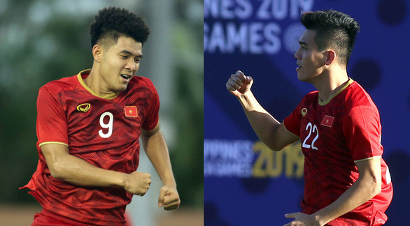 Đức Chinh và Tiến Linh sẽ lại là “khẩu pháo hai nòng” của tuyển U23 VN? - Ảnh: N.KHÔI