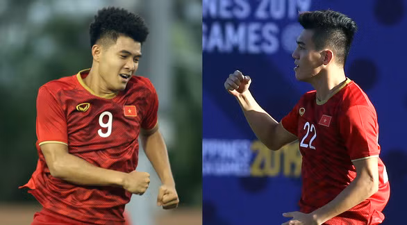 Đức Chinh và Tiến Linh sẽ lại là “khẩu pháo hai nòng” của tuyển U23 VN? - Ảnh: N.KHÔI