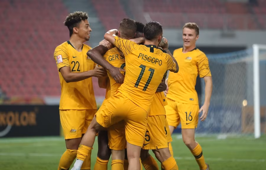U23 Australia vào bán kết U23 châu Á 2020. (Nguồn: AFC)