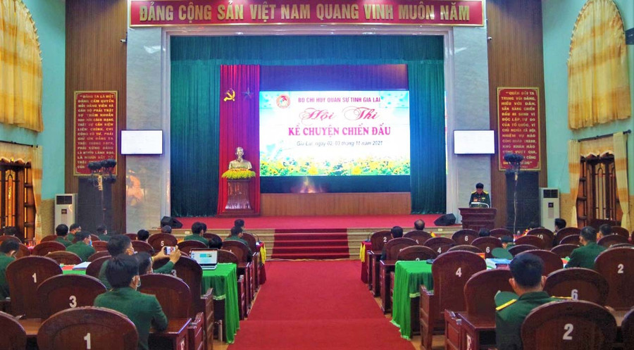 Quang cảnh Hội thi. Ảnh: Văn Huỳnh
