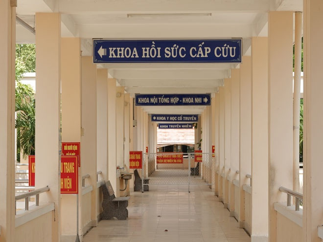 Một khu điều trị Covid-19 tại Bình Định. Ảnh: H.T Một khu điều trị Covid-19 tại Bình Định. Ảnh: H.T
