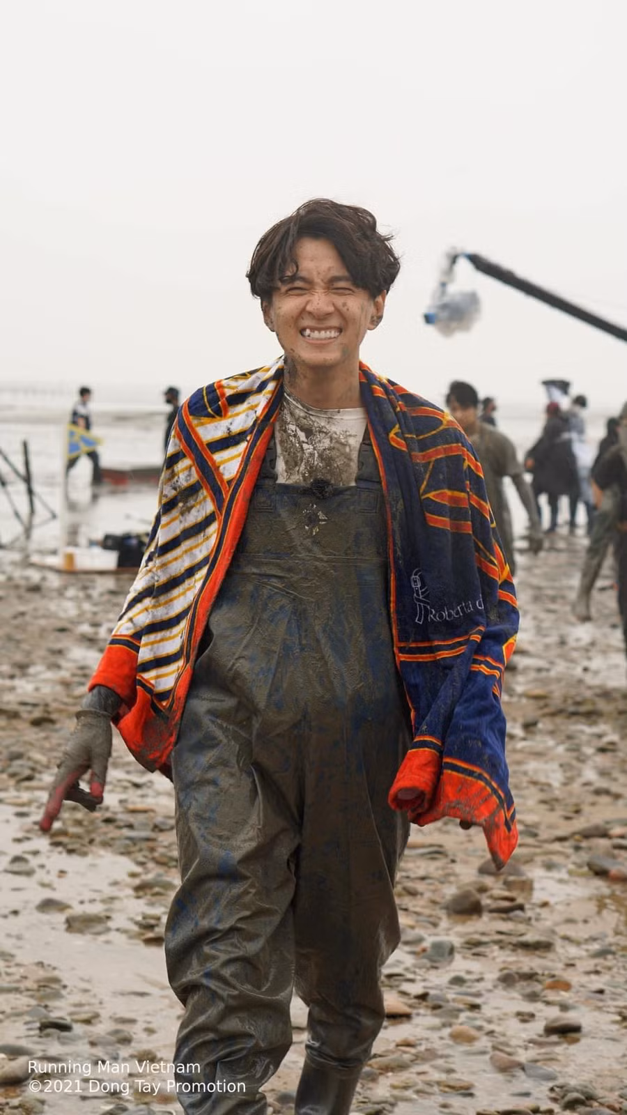 Ngô Kiến Huy cho biết anh lấy nụ cười làm động lực trong cuộc sống. Ảnh: BTC