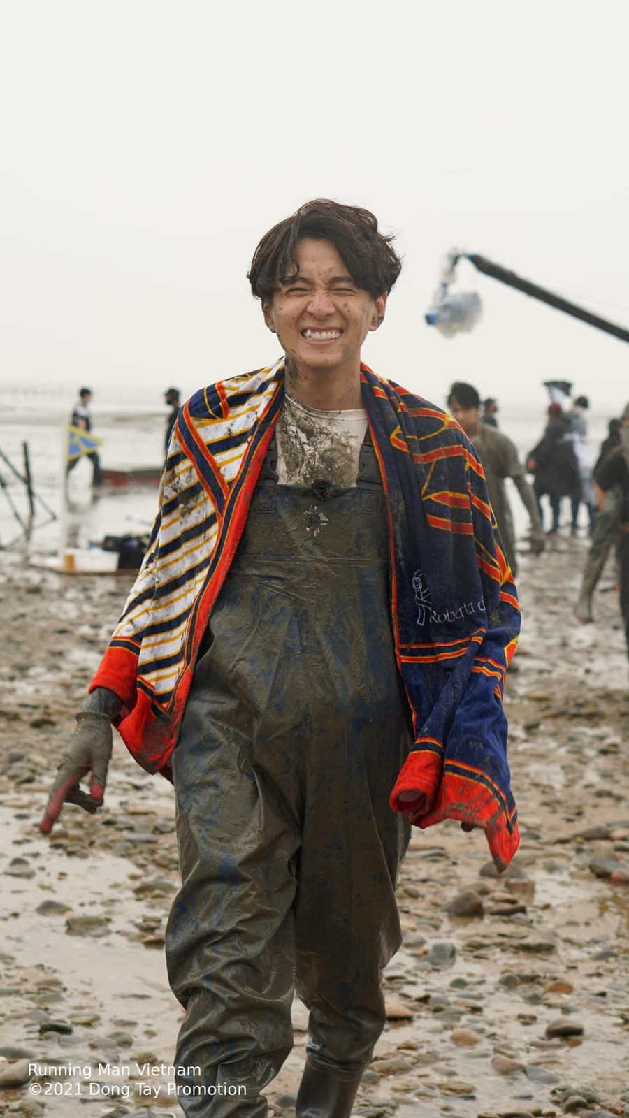 Ngô Kiến Huy cho biết anh lấy nụ cười làm động lực trong cuộc sống. Ảnh: BTC