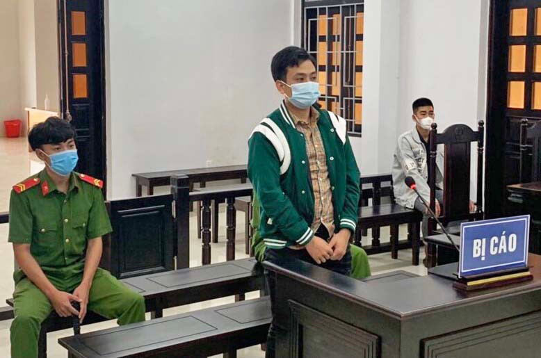 Bị cáo Nguyễn Hữu Vũ tại phiên tòa. Ảnh: Quang Lê