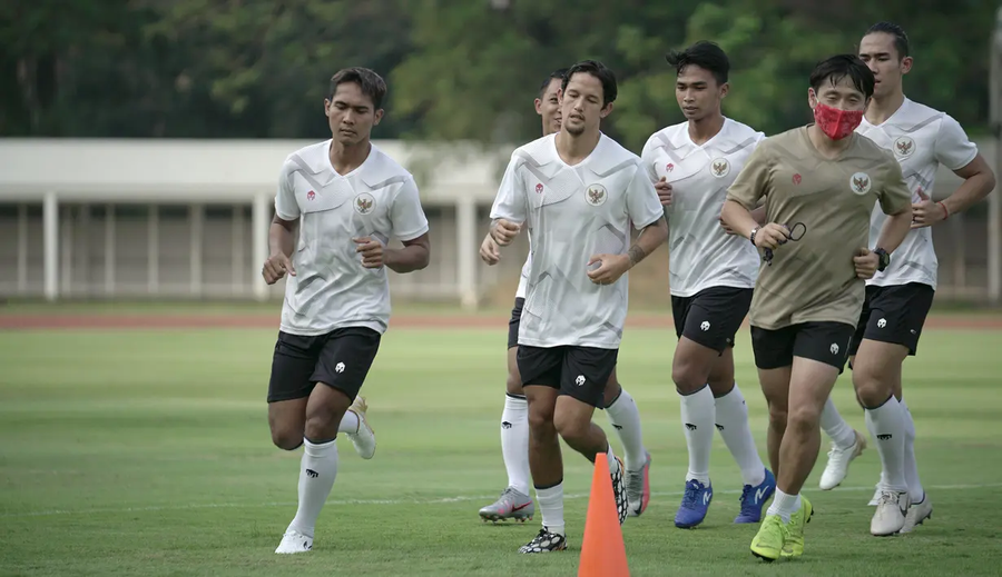 Tuyển Indonesia dưới dự dẫn dắt của huấn luyện viên Shin Tae-yong là ẩn số khó lường tại AFF Cup 2020. Ảnh: PSSI