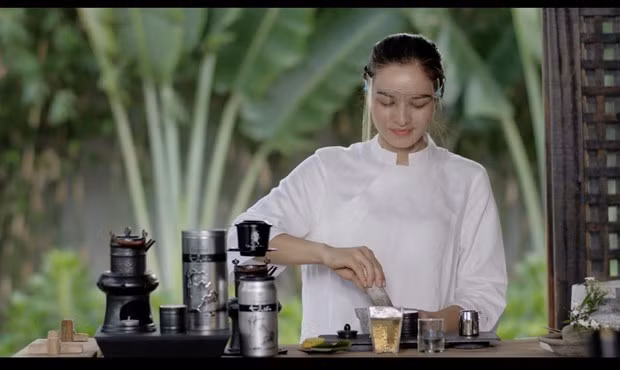 Show trải nghiệm càphê đặc biệt. Ảnh: CTV