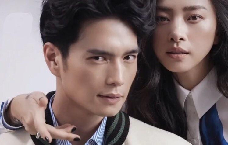 Ngô Thanh Vân tình cảm bên Huy Trần. Ảnh: FBNV