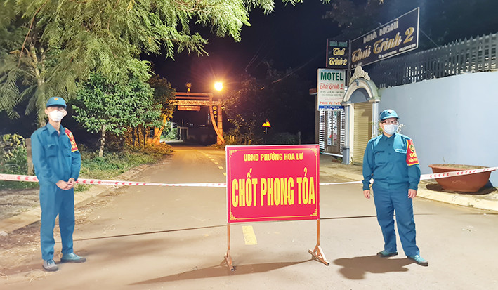 Phường Hoa Lư, TP. Pleiku thuộc cấp độ 3. Ảnh: Bá Bính Phường Yên Đổ, Tp. Pleiku thuộc cấp độ 4 có nguy cơ cao. Ảnh: Bá Bính