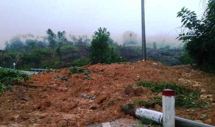 Khu vực này cuối năm 2017 từng xảy ra sạt lở đất khiến 8 người thương vong