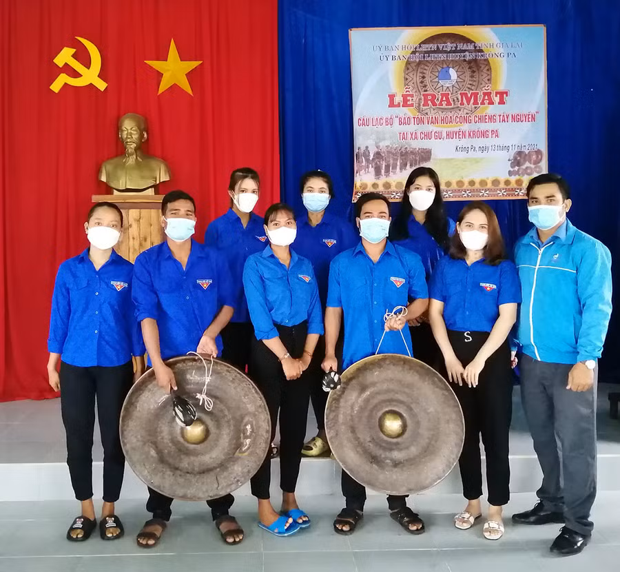 Câu lạc bộ Bảo tồn văn hóa cồng chiêng Tây Nguyên được thành lập góp phần bảo tồn bản sắc văn hóa dân tộc.