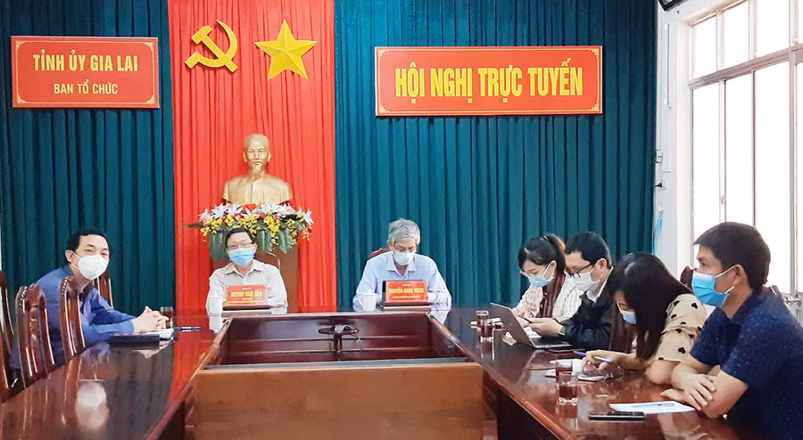  Quang cảnh lớp bồi dưỡng. Ảnh: Duy Lê