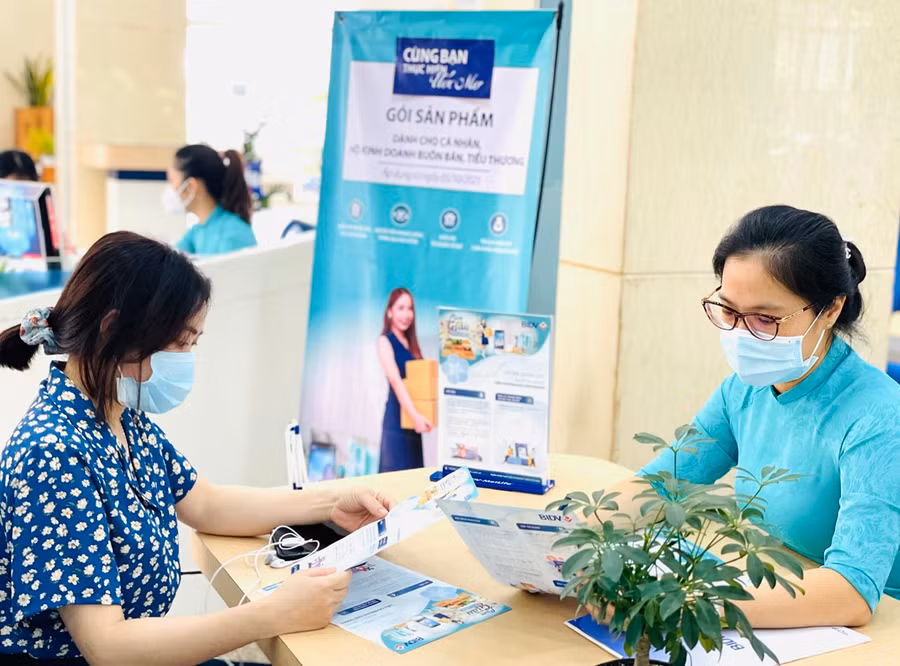 BIDV Gia Lai đặt mục tiêu đến 31-12-2021, phát triển mới 1.200 khách hàng đăng ký mới chương trình. Ảnh: Sơn Ca