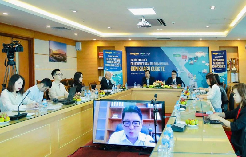 Buổi toạ đàm du lịch trực tuyến nhận được sự quan tâm, tham gia của các sở ban ngành địa phương. Ảnh: BTC Buổi toạ đàm du lịch trực tuyến nhận được sự quan tâm, tham gia của các sở ban ngành địa phương. Ảnh: BTC