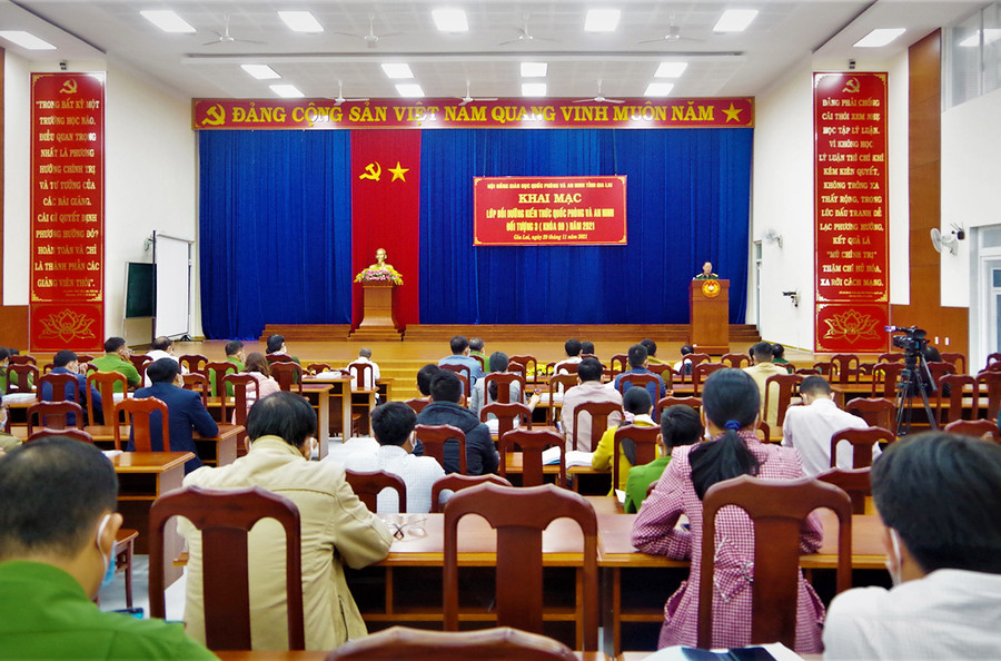  Quảng cảnh lớp học. Ảnh: Huy Bắc