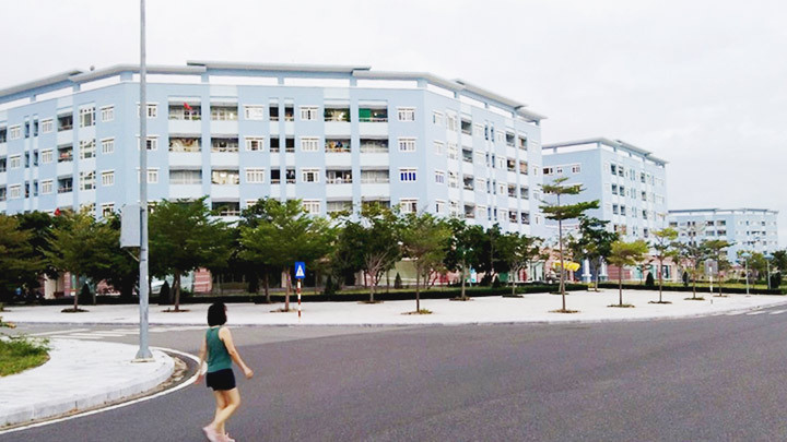  Một góc khu đô thị căn cứ quân sự Cam Ranh.