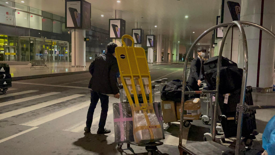  Thiết bị tập luyện của đội Nhật Bản