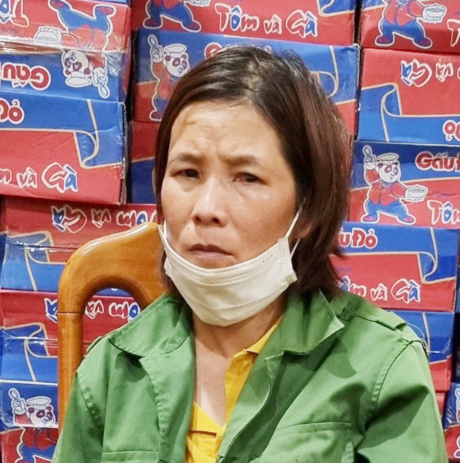 Đối tượng Đặng Thị Thảo tại Công an huyện Đak Đoa. Ảnh: Lê Anh Đối tượng Đặng Thị Thảo tại Công an huyện Đak Đoa. Ảnh: Lê Anh