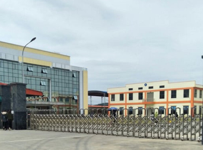 Công ty TNHH Giầy Kim Việt - nơi công nhân xảy ra sự cố sau khi tiêm vắc-xin phòng Covid-19. Công ty TNHH Giầy Kim Việt - nơi công nhân xảy ra sự cố sau khi tiêm vắc-xin phòng Covid-19