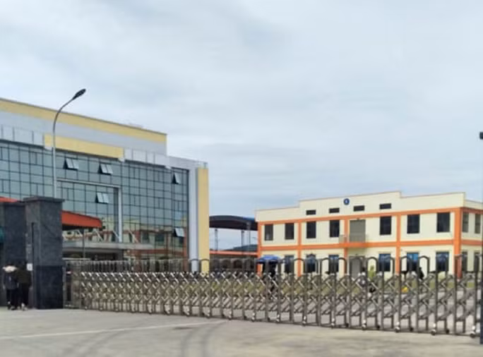 Công ty TNHH Giầy Kim Việt - nơi công nhân xảy ra sự cố sau khi tiêm vắc-xin phòng Covid-19