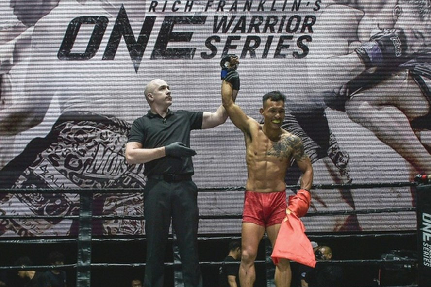 Võ sĩ chuyên nghiệp Trần Quang Lộc. Ảnh: ONE