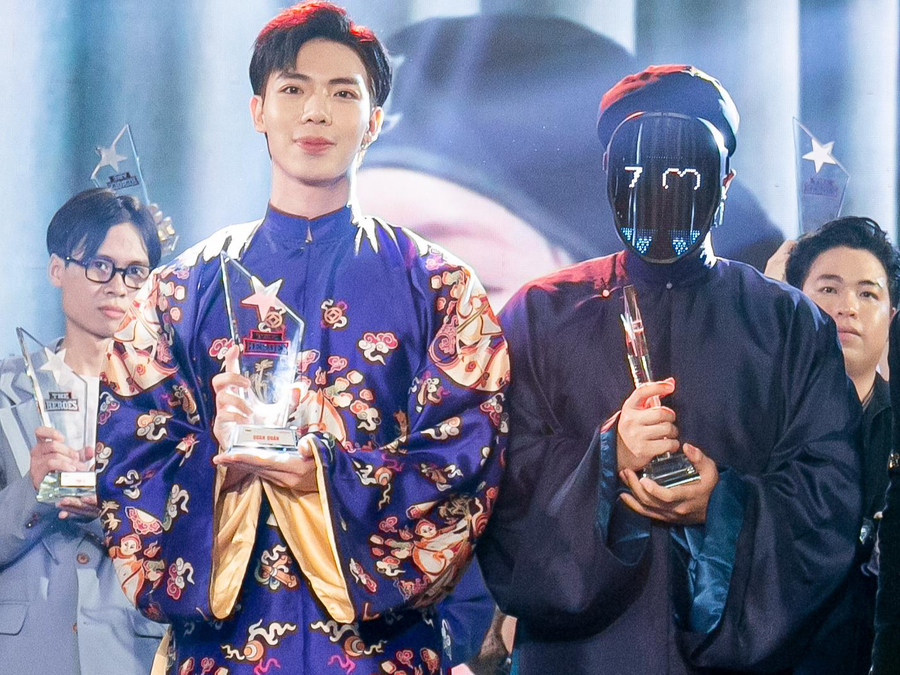 Erik trở thành quán quân The Heroes 2021. Ảnh: BTC