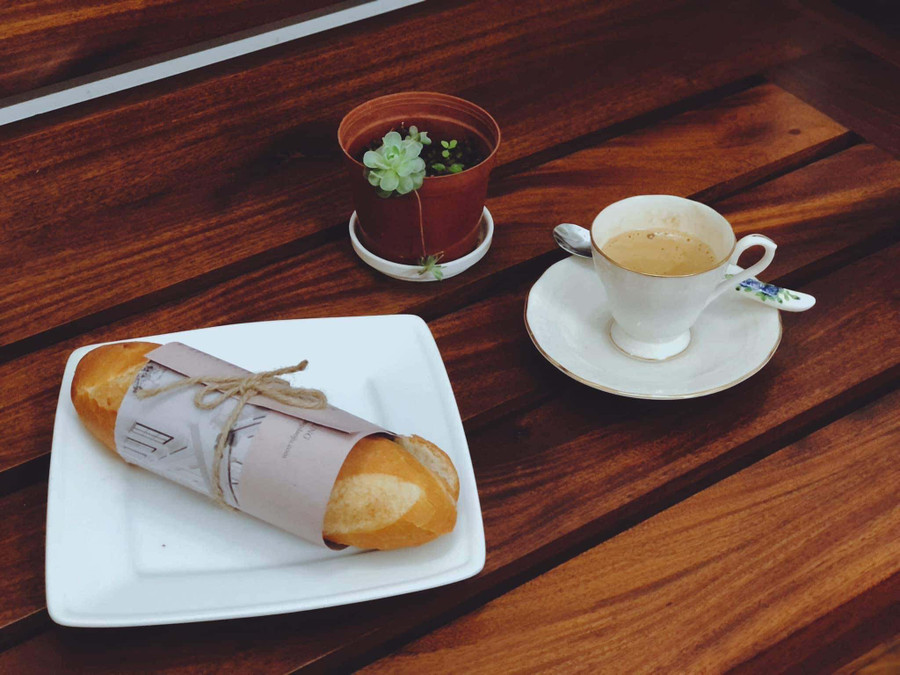 Ổ bánh mì bà Nhứt (đường Trần Khánh Dư, TP. Pleiku).Ảnh: Ngọc Phú