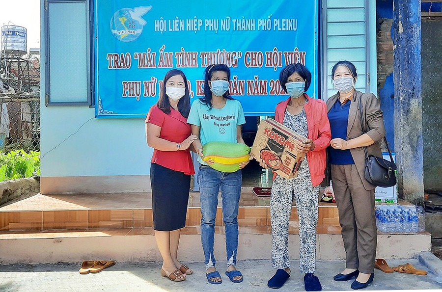  Các cấp Hội có nhiều hoạt động thi đua sôi nổi hướng về đại hội. Ảnh: Minh Châu