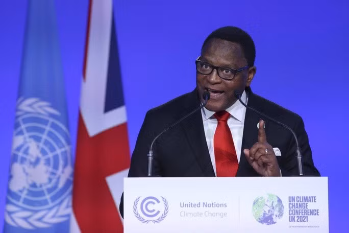  Tổng thống Malawi Lazarus Chakwera. Ảnh: AP